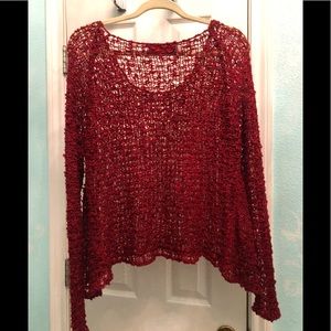 Net style red top